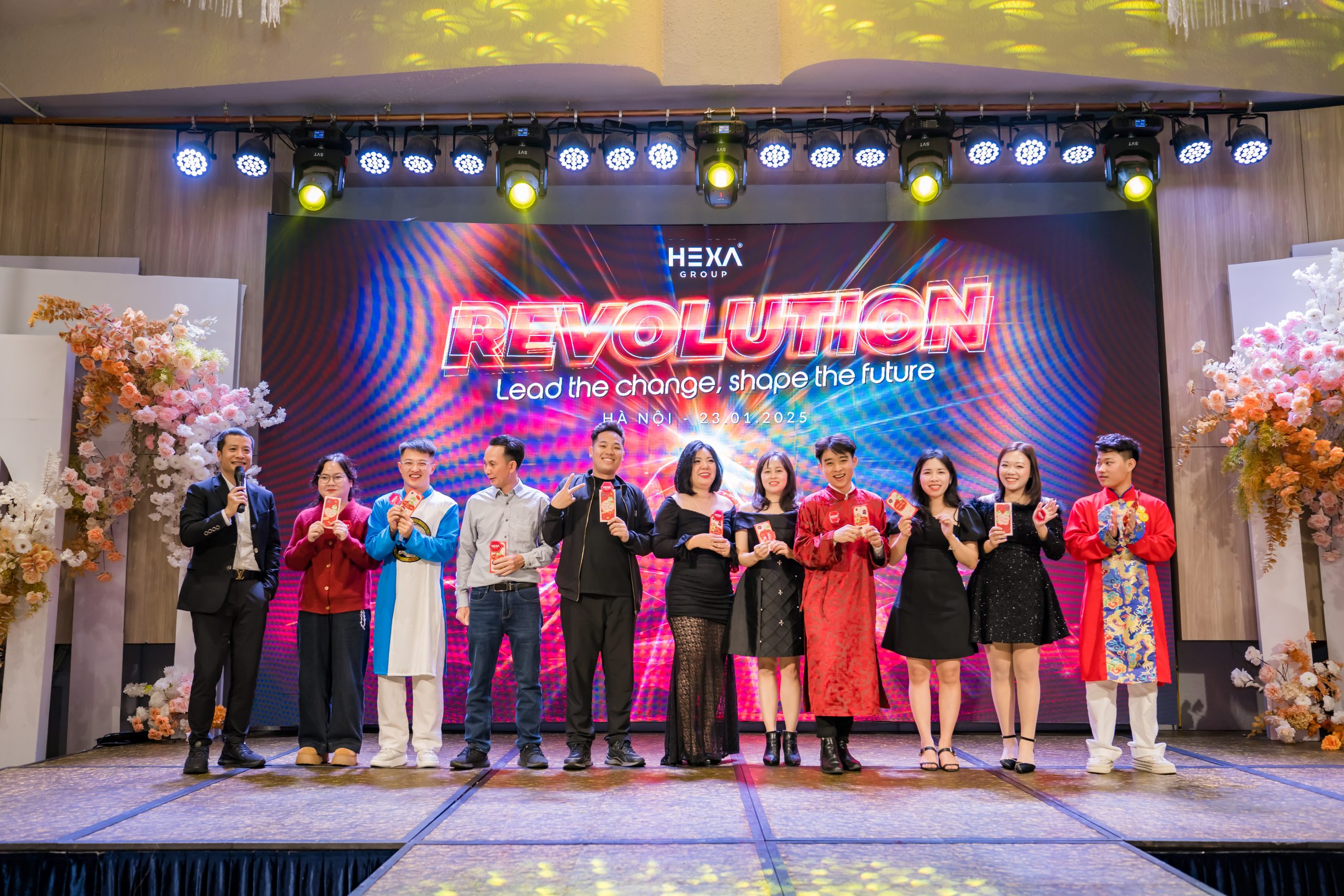 ✨ HEXAGROUP YEAR END PARTY 2024 – REVOLUTION: TAKE A CHANGE, SHAPE THE FUTURE
